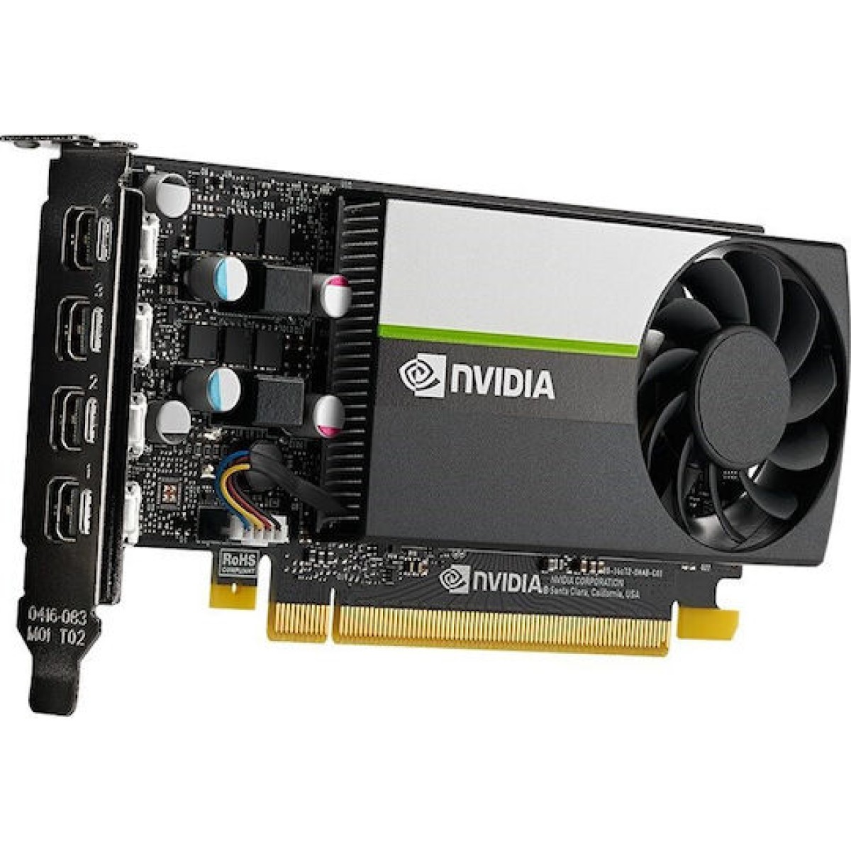 PNY Quadro T1000 8GB GDDR6 Κάρτα Γραφικών