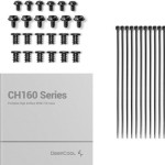 Deepcool CH160 Mini Tower Κουτί Υπολογιστή με Πλαϊνό Παράθυρο Μαύρο