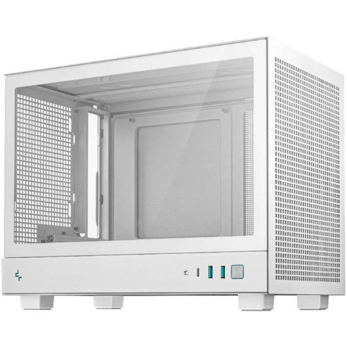 Deepcool CH160 v2 Mini Tower Κουτί Υπολογιστή με Πλαϊνό Παράθυρο Λευκό