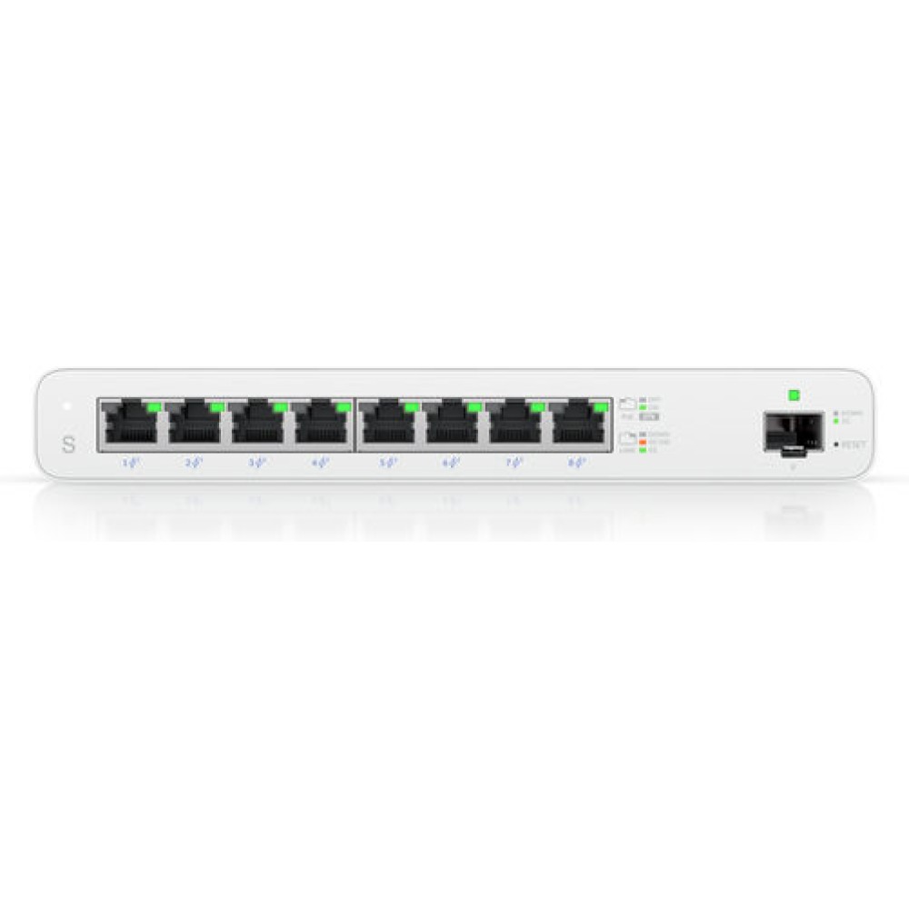Ubiquiti UISP Managed L2 Switch με 8 Θύρες Gigabit (1Gbps) Ethernet και 1 SFP Θύρα