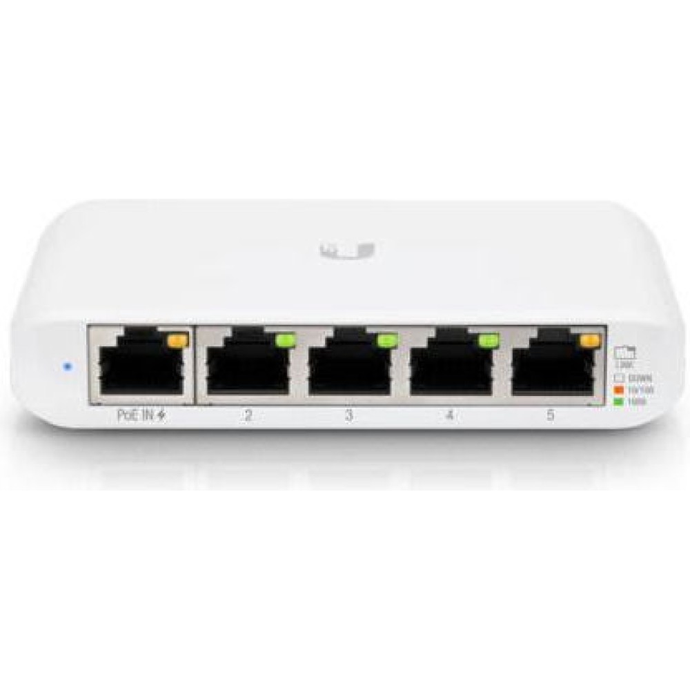Ubiquiti USW Flex Mini (5-Pack) Unmanaged L2 PoE+ Switch με 5 Θύρες Gigabit (1Gbps) Ethernet