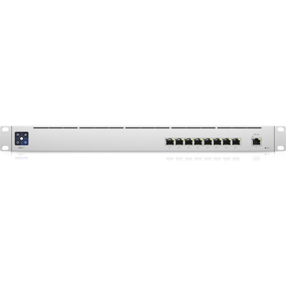 Ubiquiti Mission Critical Unmanaged L2 PoE+ Switch με 8 Θύρες Gigabit (1Gbps) Ethernet