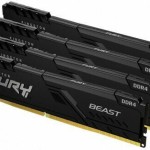 Kingston FURY Beast DDR4 64GB RAM με 2x32GB Modules και Ταχύτητα 3200 για Desktop