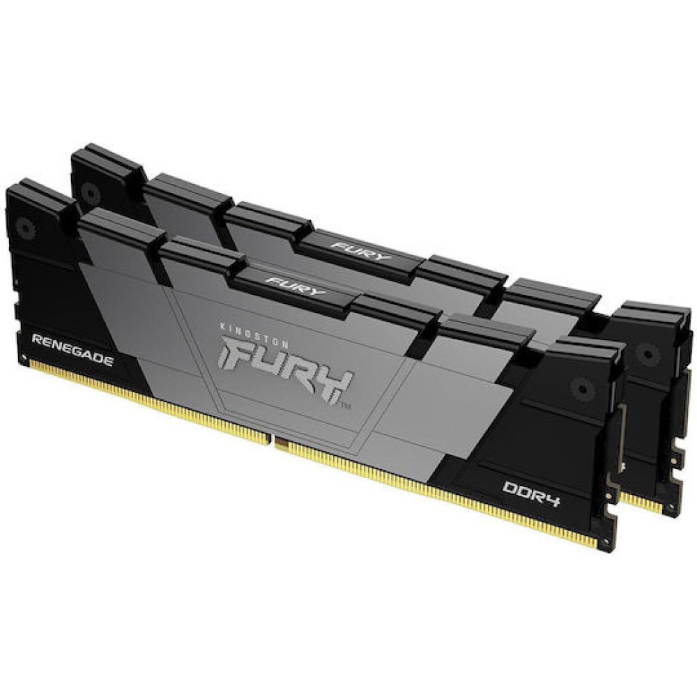 Kingston Fury Renegade DDR4 32GB RAM με 2x16GB Modules και Ταχύτητα 3600 για Desktop