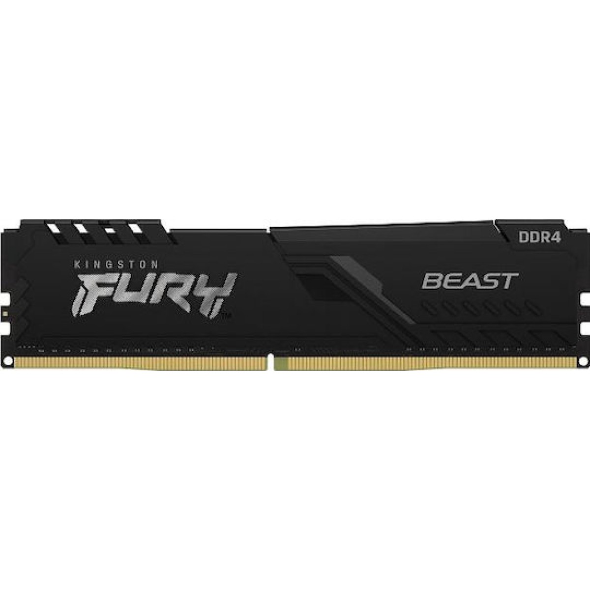 Kingston Fury Beast DDR4 16GB RAM με 2x8GB Modules και Ταχύτητα 3200 για Desktop