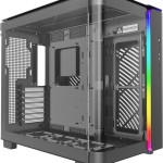 Montech King 95 Midi Tower Κουτί Υπολογιστή με Πλαϊνό Παράθυρο Μαύρο