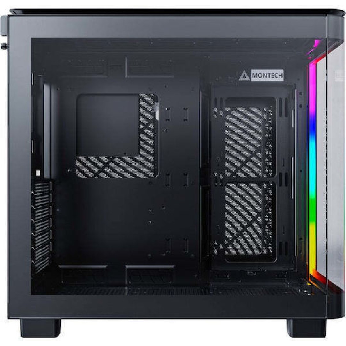 Montech King 95 Midi Tower Κουτί Υπολογιστή με Πλαϊνό Παράθυρο Μαύρο