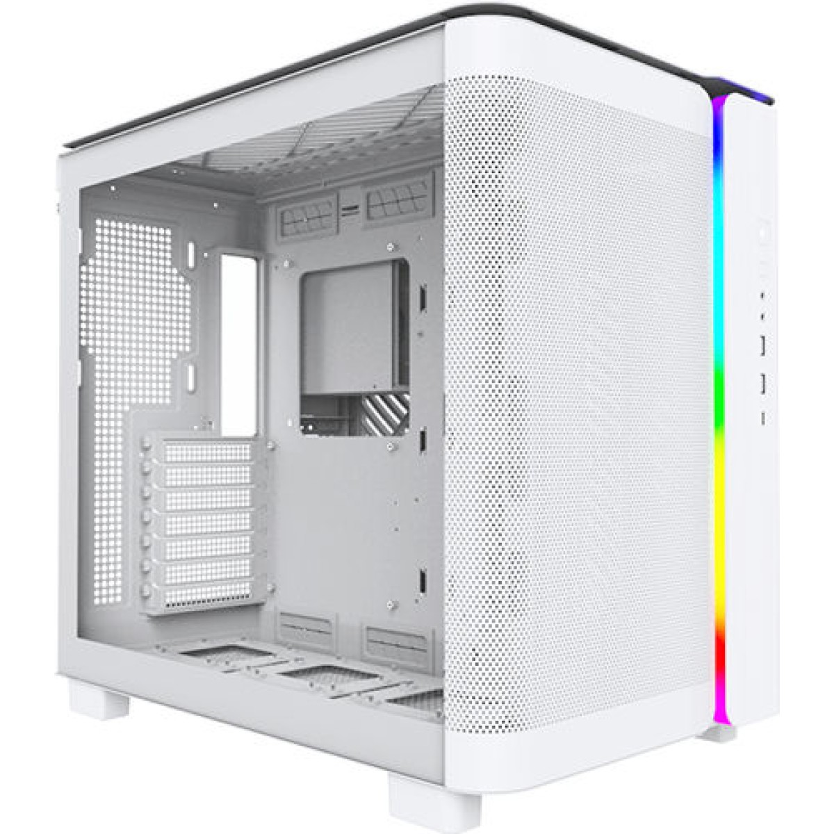 Montech King 95 Midi Tower Κουτί Υπολογιστή με Πλαϊνό Παράθυρο Λευκό