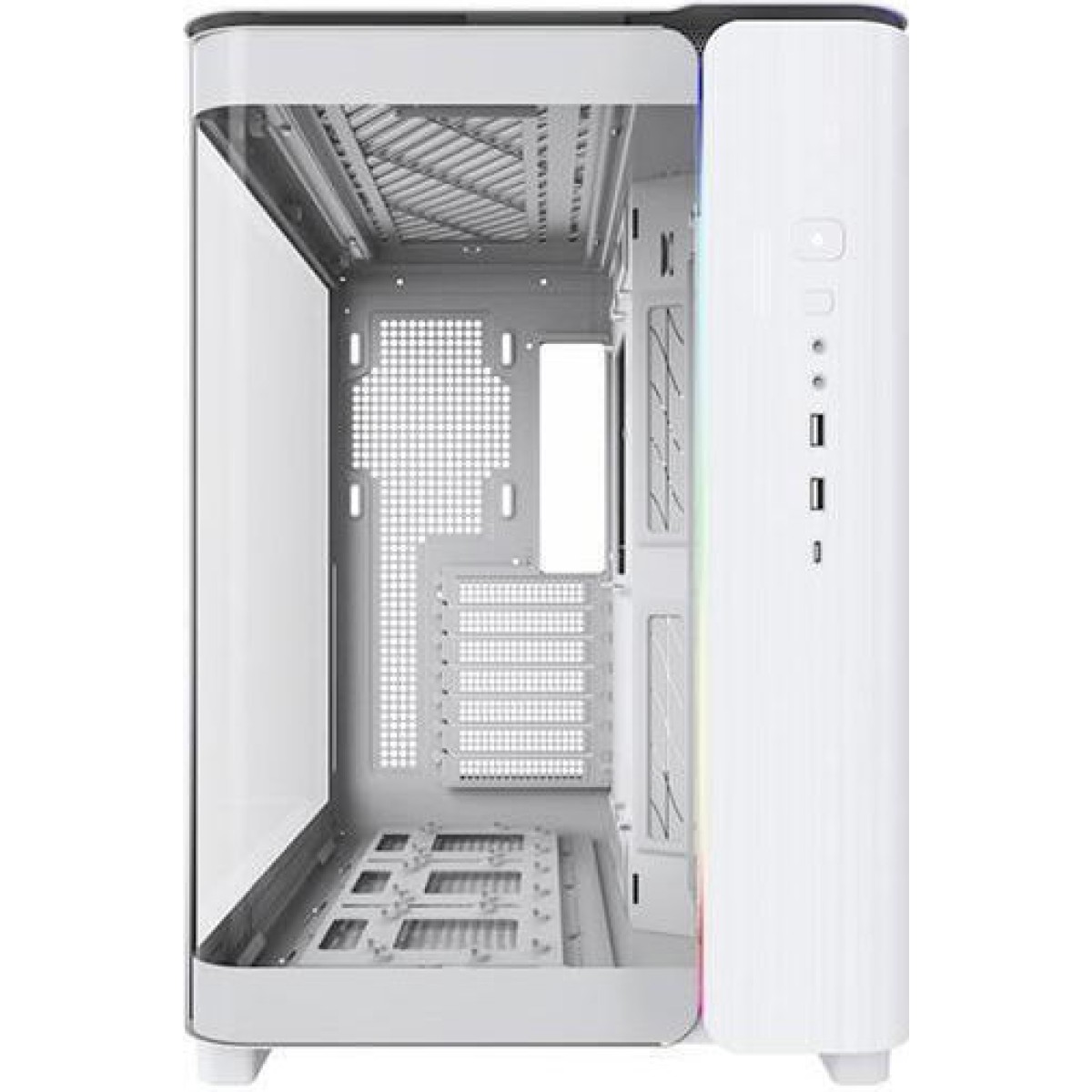 Montech King 95 Midi Tower Κουτί Υπολογιστή με Πλαϊνό Παράθυρο Λευκό