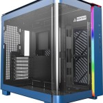 Montech King 95 Midi Tower Κουτί Υπολογιστή με Πλαϊνό Παράθυρο Μπλε