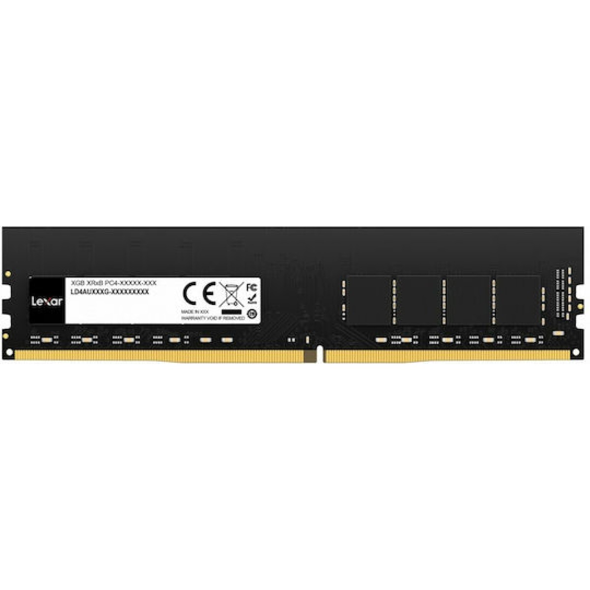 Lexar DDR4 με Module 1x8GB και Ταχύτητα 3200 για Desktop