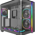 Montech King 95 Pro Midi Tower Κουτί Υπολογιστή με Πλαϊνό Παράθυρο Μαύρο