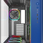 Montech King 95 Pro Midi Tower Κουτί Υπολογιστή με Πλαϊνό Παράθυρο Μπλε