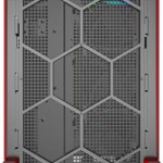 Montech King 95 Pro Midi Tower Κουτί Υπολογιστή με Πλαϊνό Παράθυρο Κόκκινο
