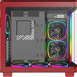 Montech King 95 Pro Midi Tower Κουτί Υπολογιστή με Πλαϊνό Παράθυρο Κόκκινο