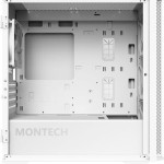 Montech AIR 100 ARGB Gaming Mini Tower Κουτί Υπολογιστή με Πλαϊνό Παράθυρο Λευκό