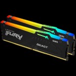 Kingston Fury Beast RGB DDR5 32GB RAM με 2x16GB Modules και Ταχύτητα 5600 για Desktop