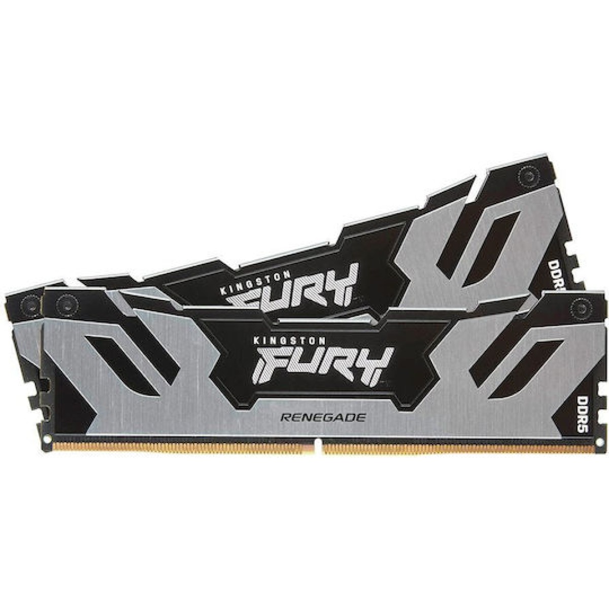 Kingston Fury Renegade Silver DDR5 96GB RAM με 2x48GB Modules και Ταχύτητα 6000 για Desktop