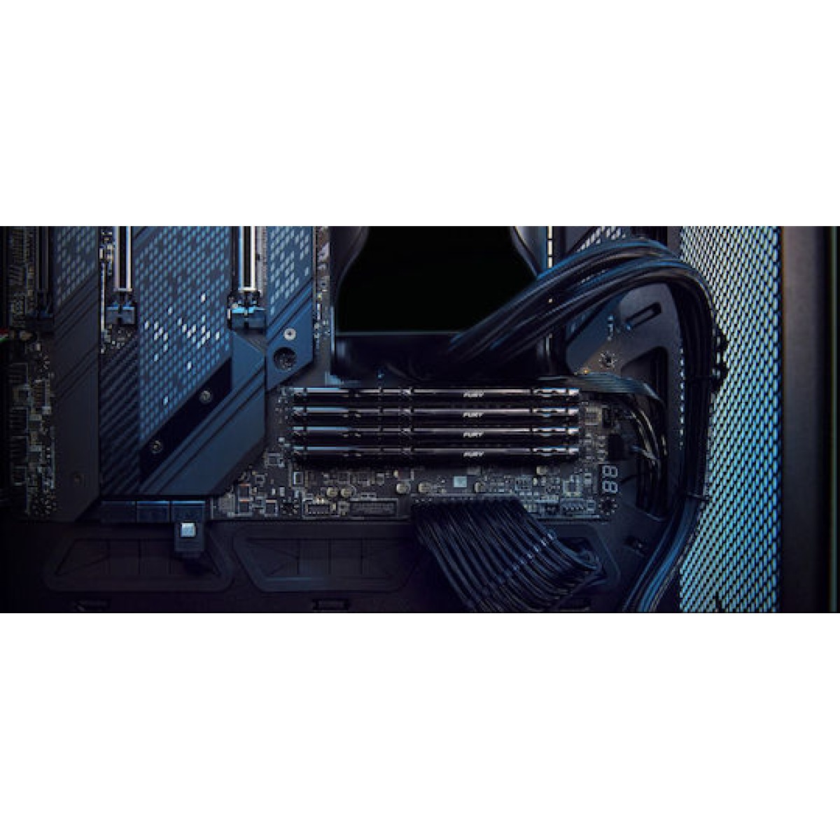 Kingston FURY Beast DDR5 32GB RAM με 2x16GB Modules και Ταχύτητα 6000 για Desktop