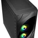 Sharkoon Rebel C80M RGB Gaming Midi Tower Κουτί Υπολογιστή Μαύρο