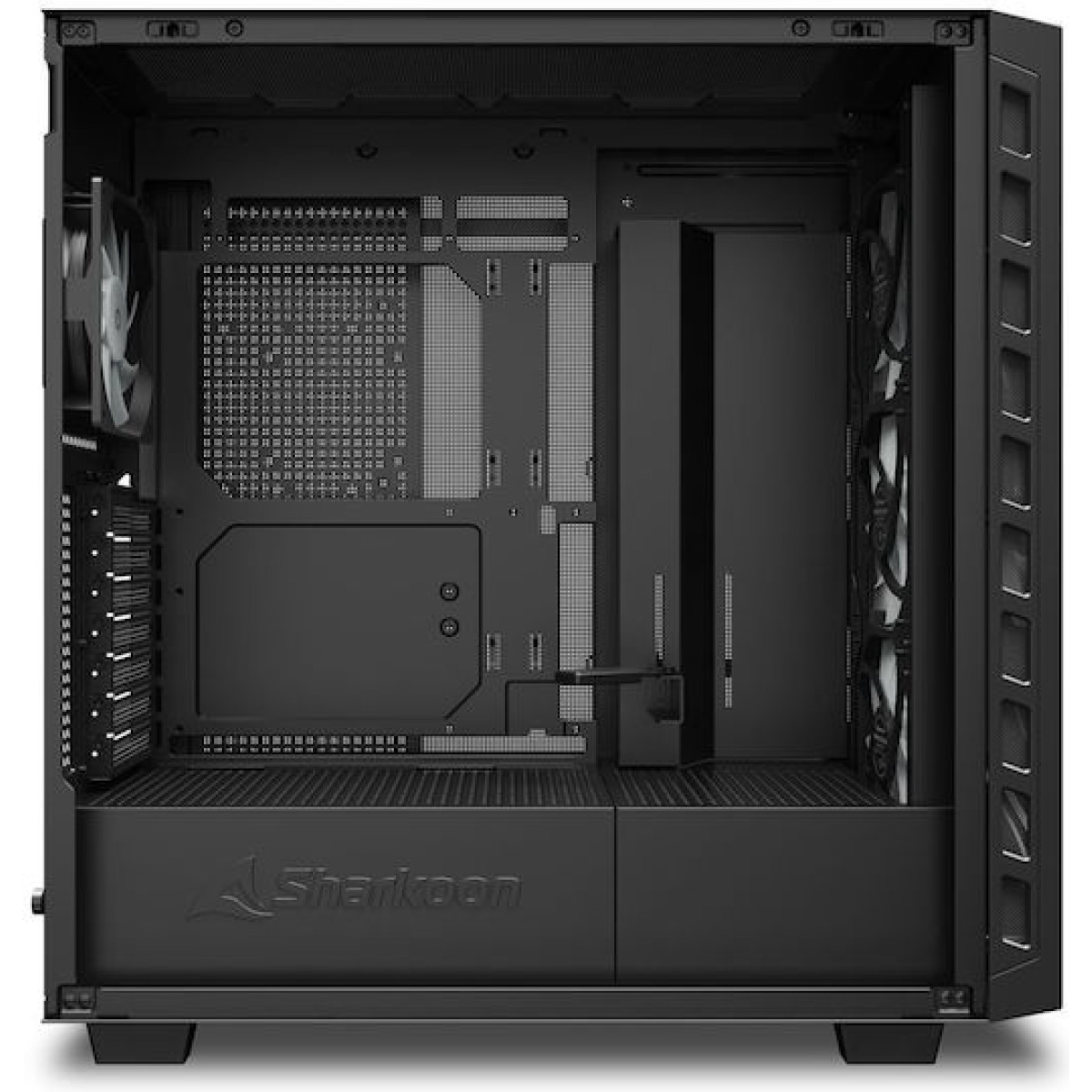 Sharkoon Rebel C80M RGB Gaming Midi Tower Κουτί Υπολογιστή Μαύρο