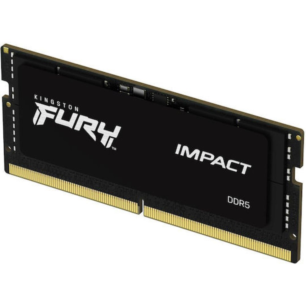Kingston Fury Impact DDR5 με Module 1x16GB και Ταχύτητα 5600 για Laptop