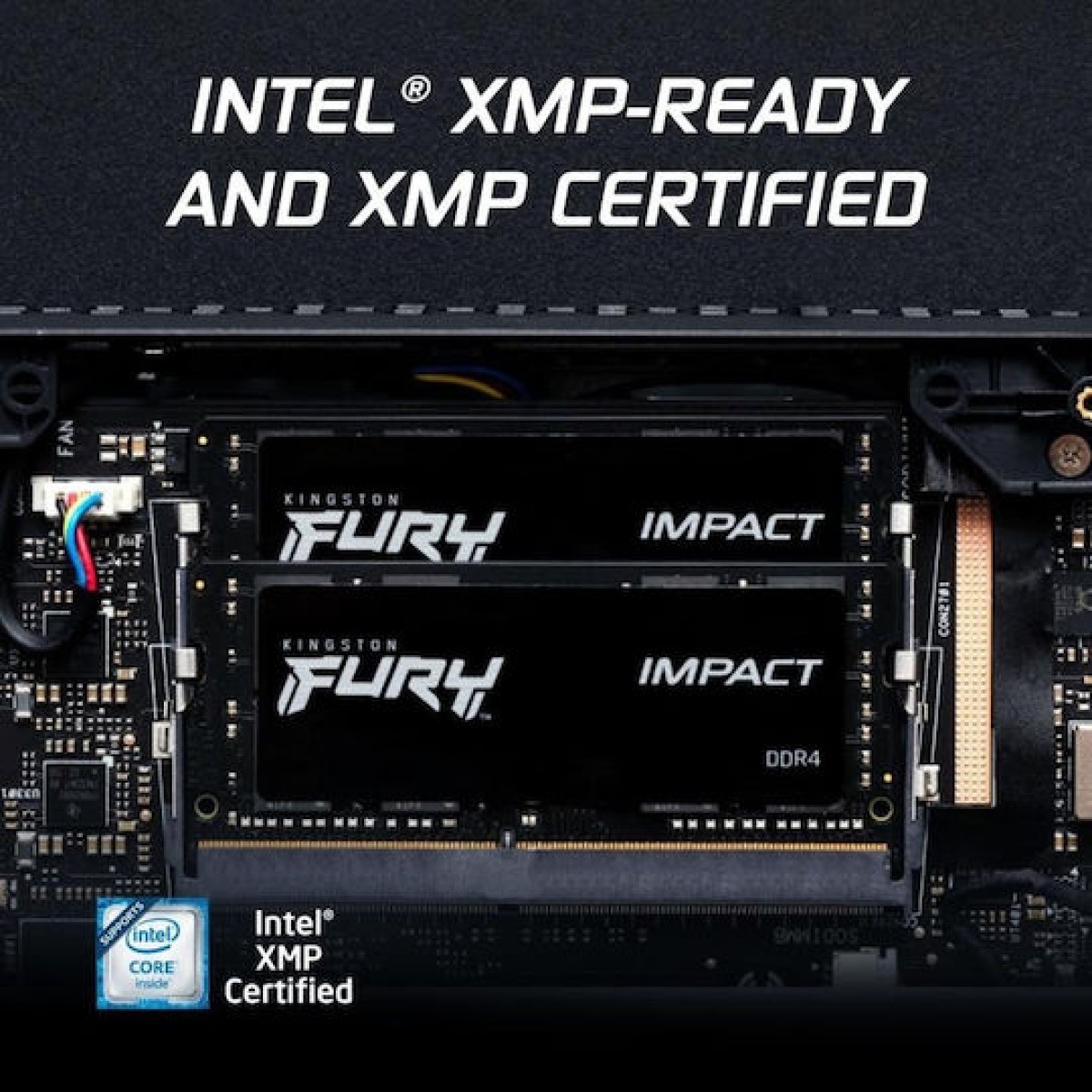 Kingston Fury Impact DDR4 με Module 1x16GB και Ταχύτητα 3200 για Laptop