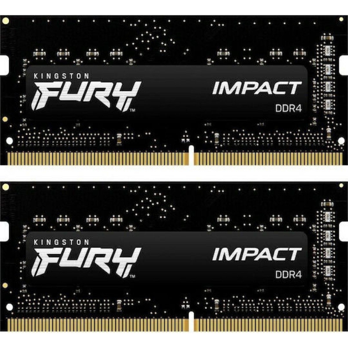 Kingston Fury Impact DDR4 32GB RAM με 2x16GB Modules και Ταχύτητα 3200 για Laptop