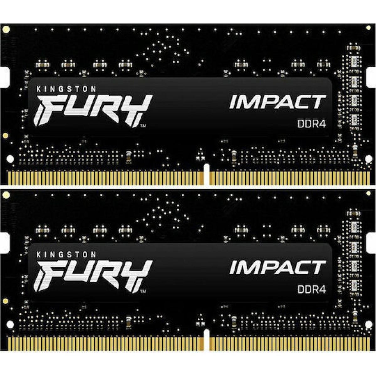 Kingston Fury Impact DDR4 16GB RAM με 2x8GB Modules και Ταχύτητα 3200 για Laptop