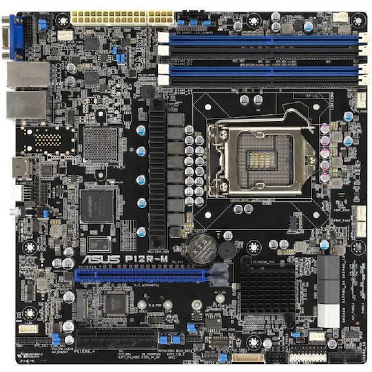 Asus P12R-M Motherboard Micro ATX με Intel 1200 Socket 90SB09X0-M1UAY0