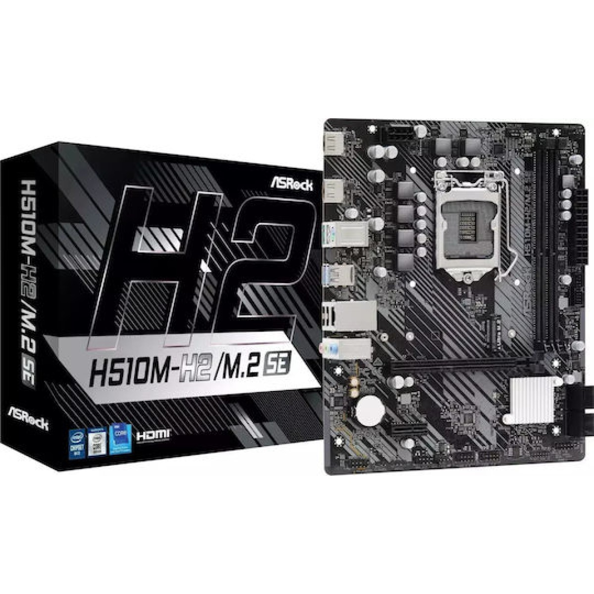ASRock H510M-H2/M.2 SE Motherboard Micro ATX με Intel 1200 Socket 90-MXBMQ0-A0UAYZ