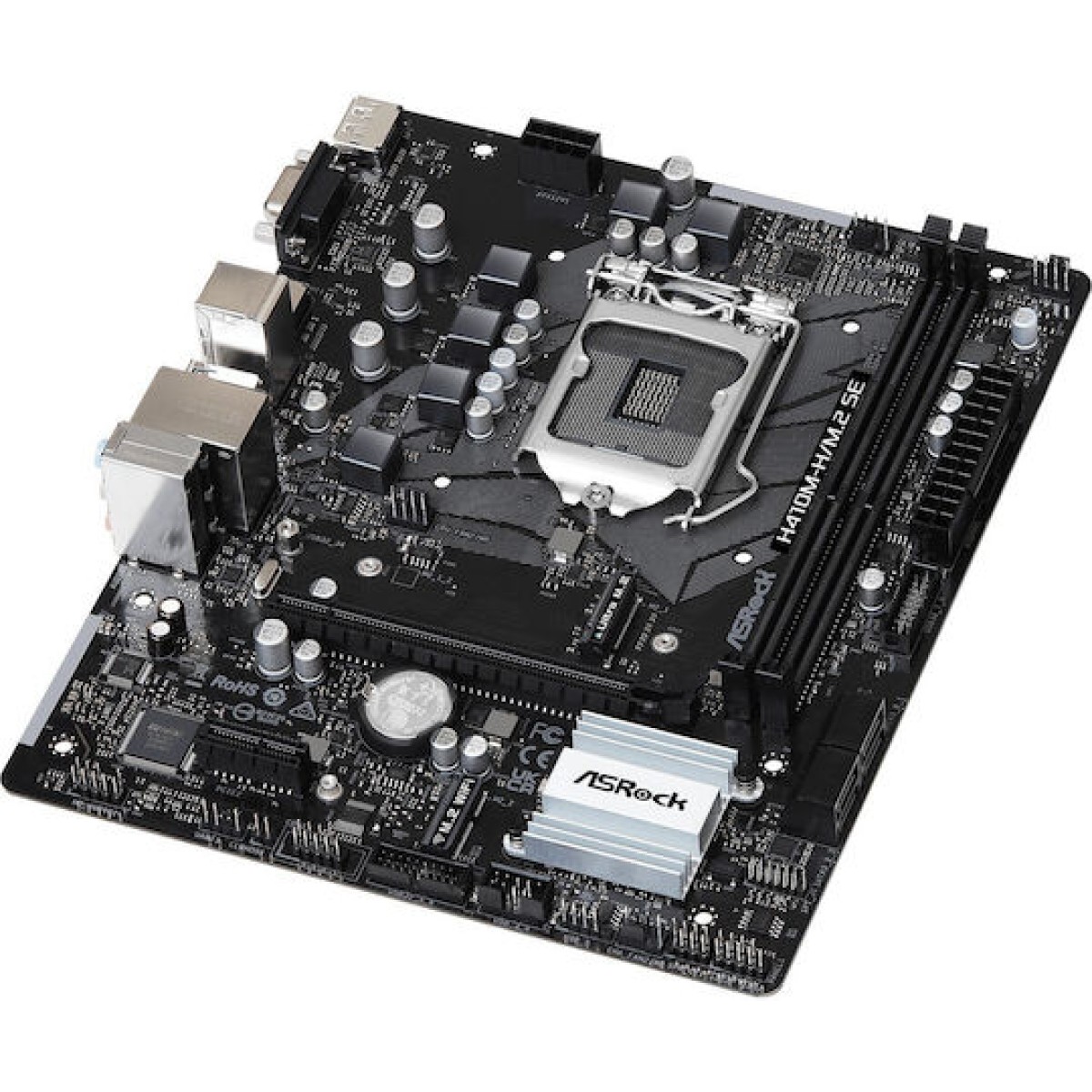 ASRock H410M-H/M.2 SE Motherboard Micro ATX με Intel 1200 Socket