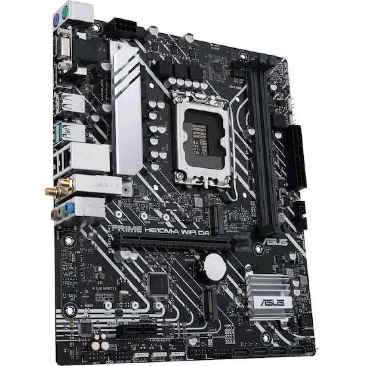 Asus Prime H610M-A WIFI D4 Motherboard Micro ATX με Intel 1700 Socket 90MB1C80-M0EAY0