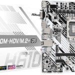 ASRock H610M-HDV/M.2+ D5 Motherboard Micro ATX με Intel 1700 Socket 90-MXBM50-A0UAYZ