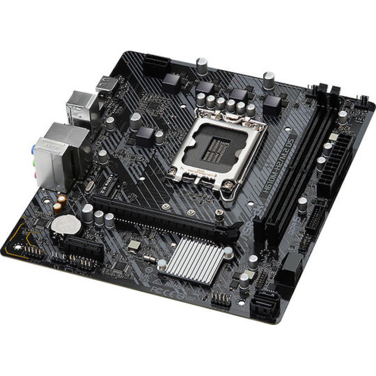 ASRock H610M-H2/M.2 D5 Motherboard Micro ATX με Intel 1700 Socket 90-MXBML0-A0UAYZ