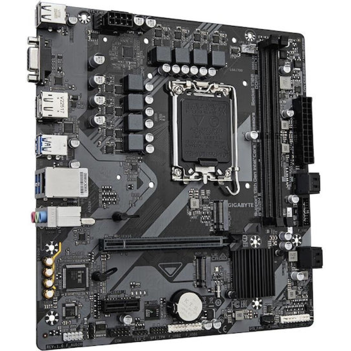 Gigabyte B760M E rev. 1.0 Motherboard Micro ATX με Intel 1700 Socket