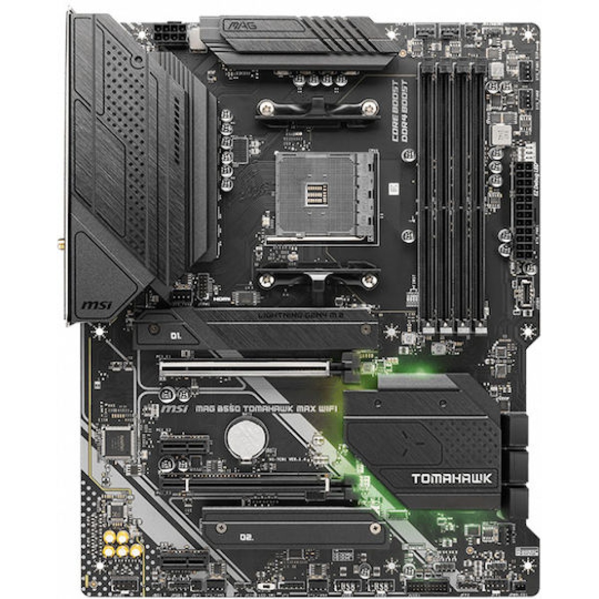 MSI MAG B550 Tomahawk Max WiFi Motherboard ATX με AMD AM4 Socket 7C94-043R