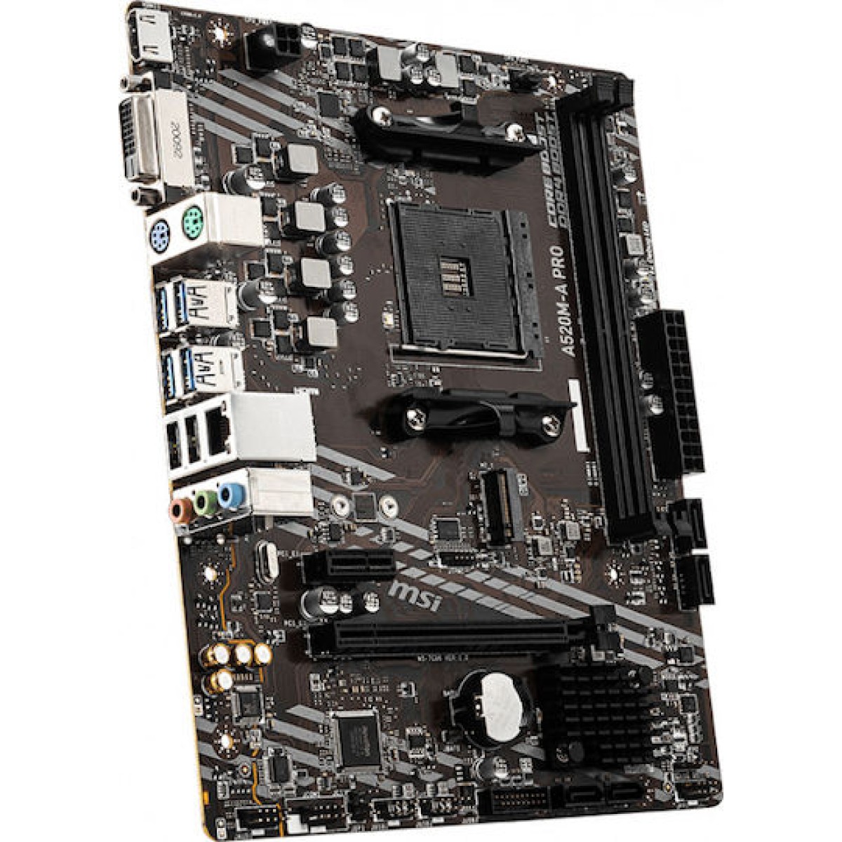 MSI A520M-A PRO Motherboard Micro ATX με AMD AM4 Socket 7C96-001R