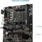 MSI A520M Pro Motherboard Micro ATX με AMD AM4 Socket 7D14-005R