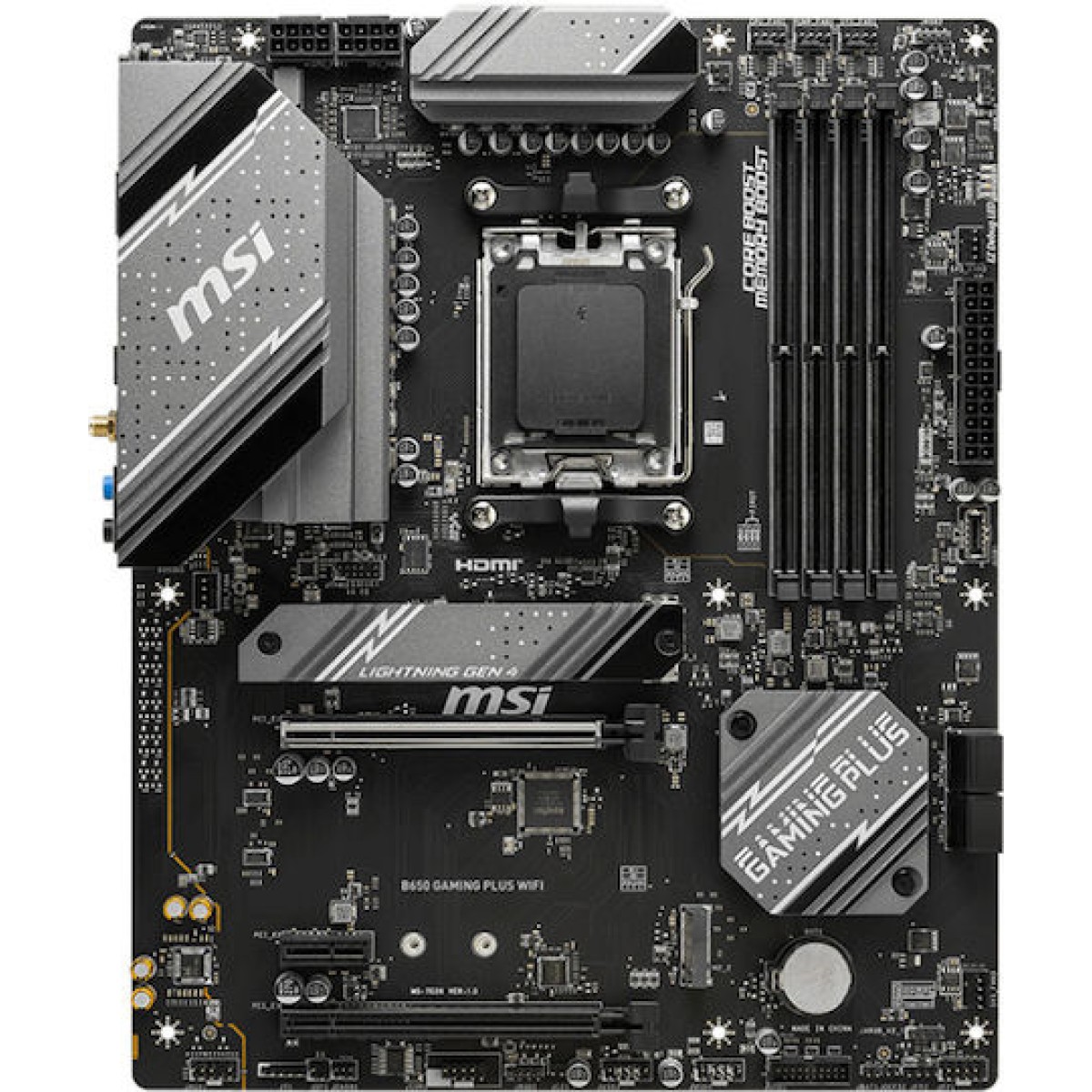 MSI B650 Gaming Plus WiFi Motherboard ATX με AMD AM5 Socket 7E26-001R