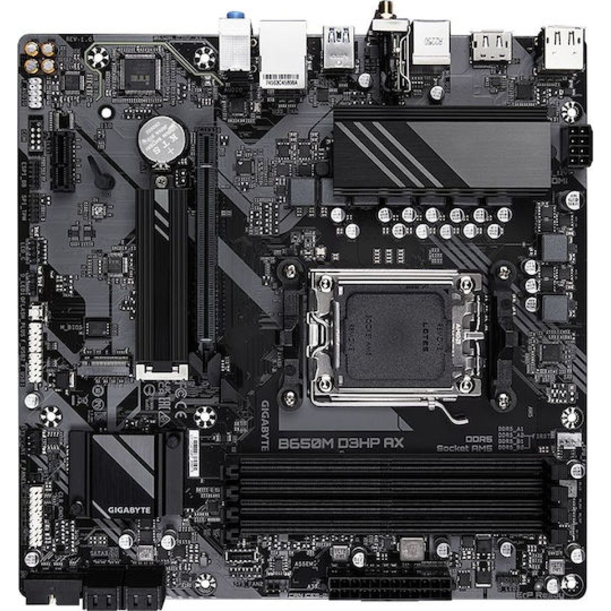 Gigabyte B650M D3HP AX rev. 1.0 Wi-Fi Motherboard Micro ATX με AMD AM5 Socket