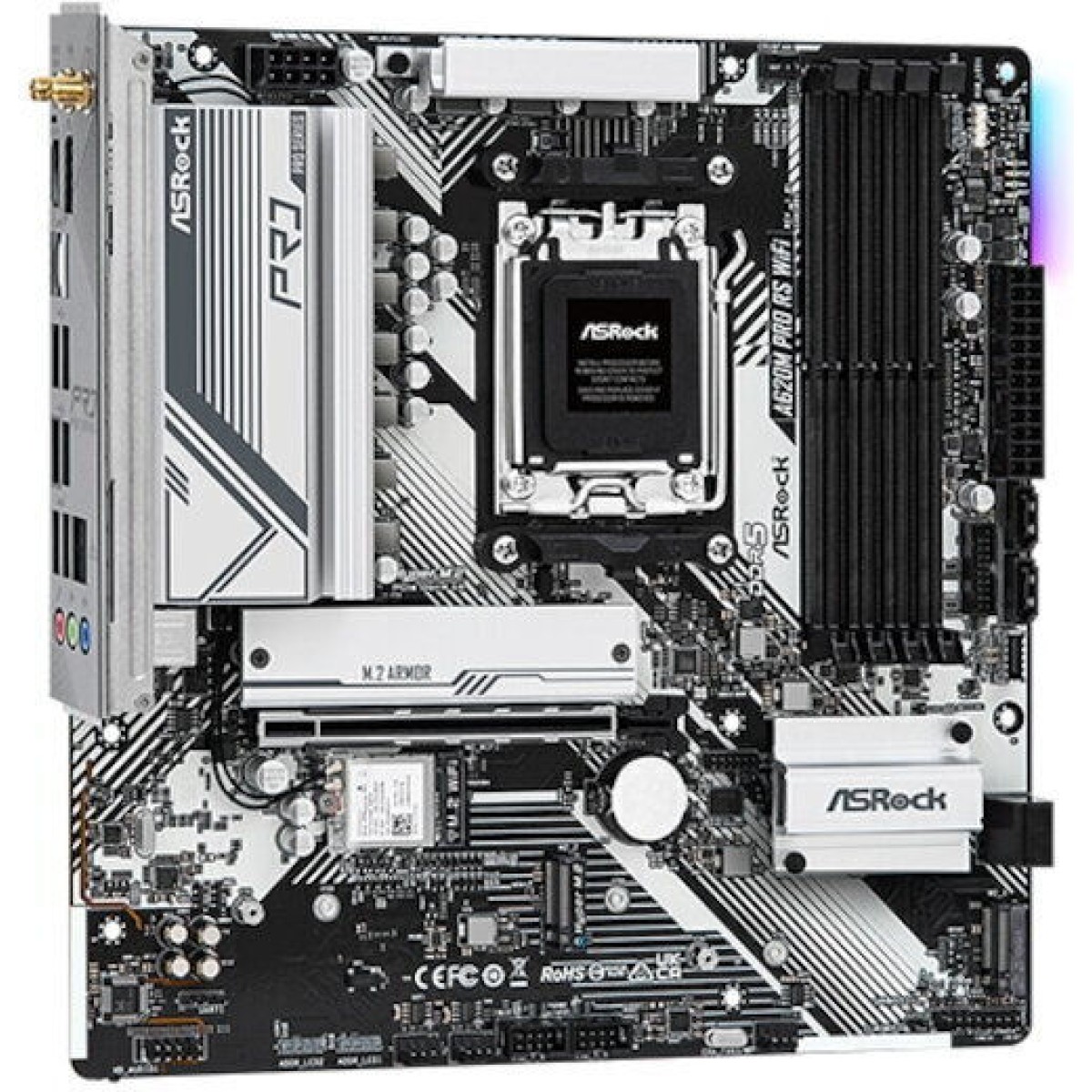 ASRock B850 Steel Legend WiFi Motherboard ATX με AMD AM5 Socket 90-MXBQS0-A0UAYZ