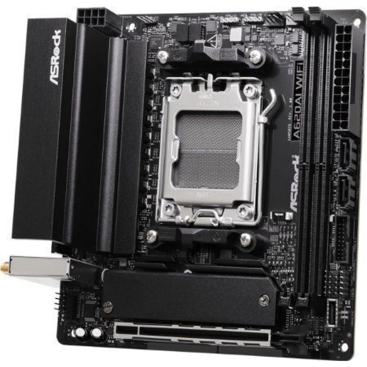 ASRock A620AI WiFi Motherboard Mini ITX με AMD AM5 Socket 90-MXBT50-A0UAYZ