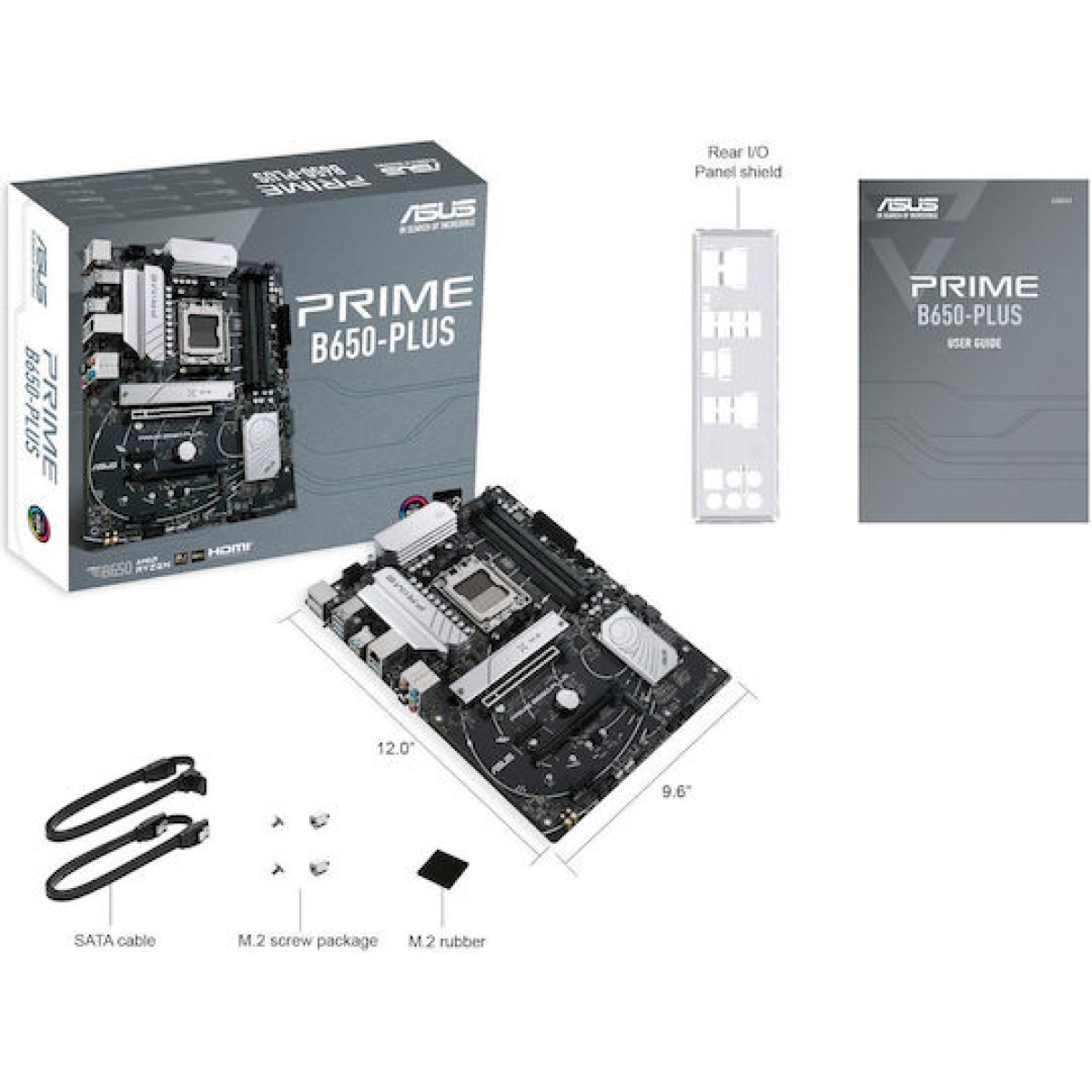 Asus Prime B650-Plus Motherboard ATX με AMD AM5 Socket 90MB1BS0-M0EAY0