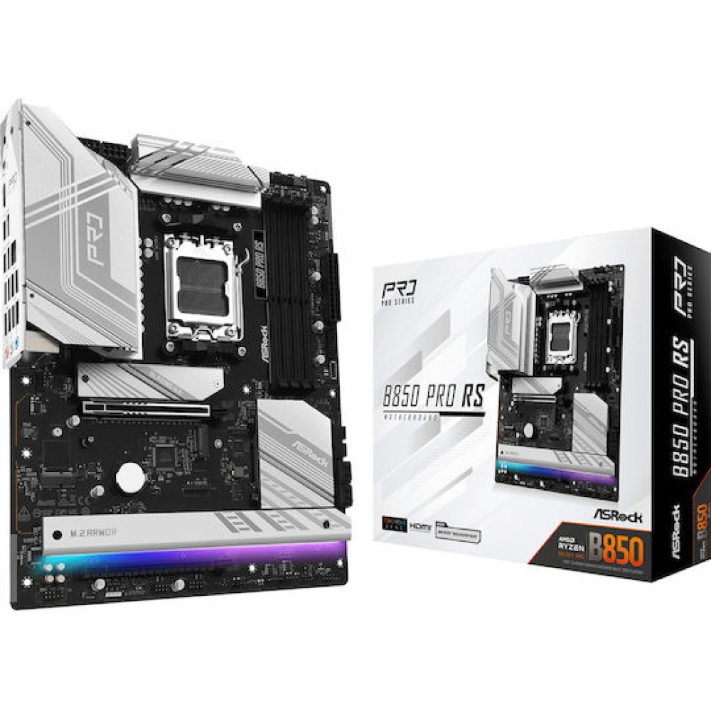 ASRock B850 PRO RS Motherboard ATX με AMD AM5 Socket 90-MXBQK0-A0UAYZ