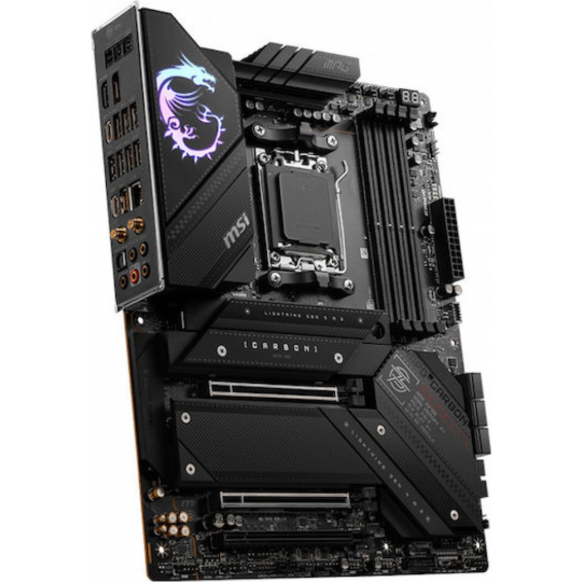 MSI MPG X670E Carbon WIFI Motherboard ATX με AMD AM5 Socket 7D70-001R