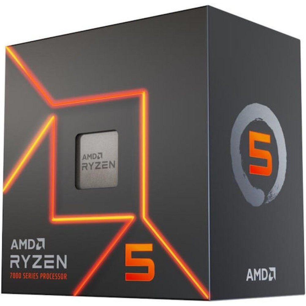 AMD Ryzen 5 9600X 3.9GHz Επεξεργαστής 6 Πυρήνων για Socket AM5 σε Κουτί