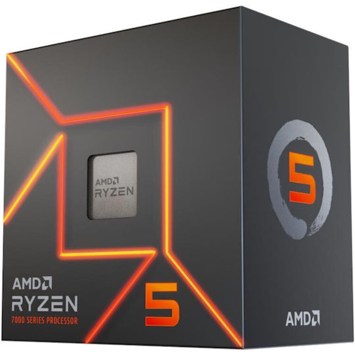 AMD Ryzen 5 9600X 3.9GHz Επεξεργαστής 6 Πυρήνων για Socket AM5 σε Κουτί