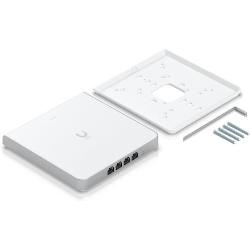 Ubiquiti UniFi6 Enterprise In-Wall Access Point Wi‑Fi 6E Tri Band (2.4 & 5 & 6GHz) Λευκό