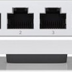 Ubiquiti UniFi6 Enterprise In-Wall Access Point Wi‑Fi 6E Tri Band (2.4 & 5 & 6GHz) Λευκό